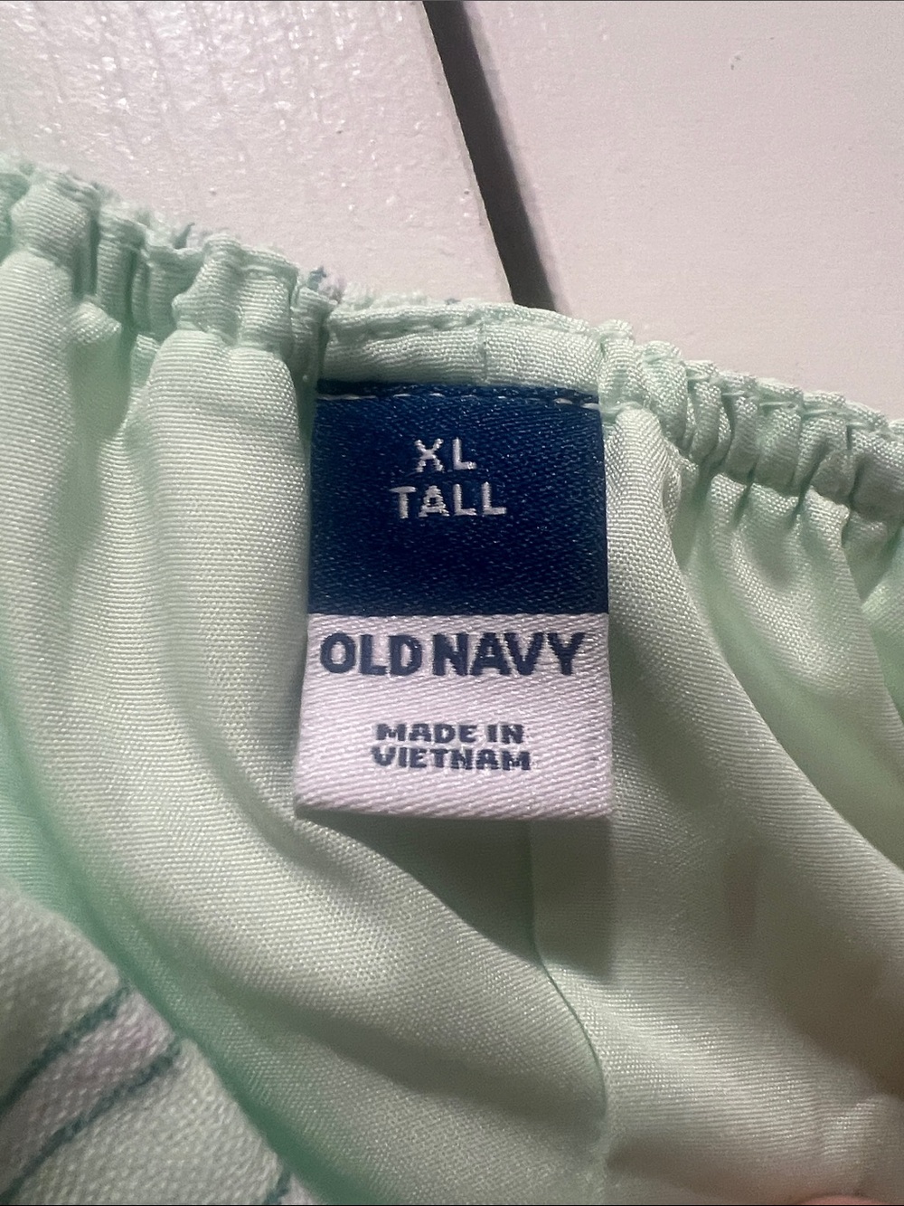 Old Navy Mint Stripe Spaghetti Strap Camisole - Picture 2 of 3